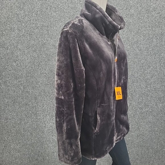 32 Degrees Heat Ladies Zip Front Trendy Jacket XX-Large Size Excalibur w Pockets - Picture 3 of 3